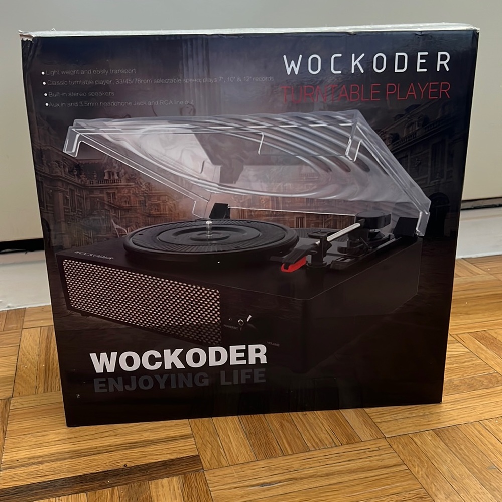 Wockoder Turntable Player